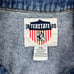 Vintage Country Music Television Jean Jacket Adult XXL Blue Denim Trucker 90s