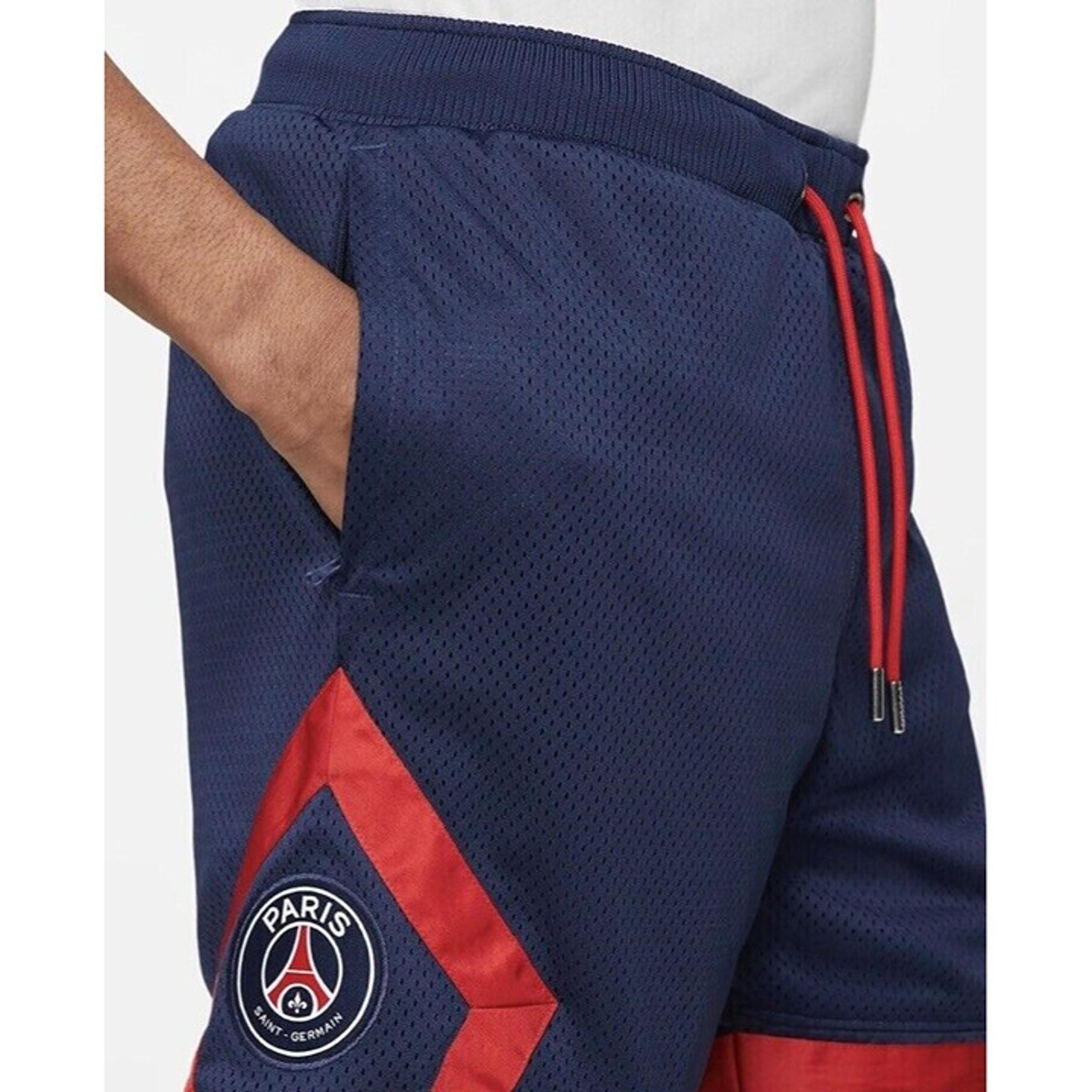 JORDAN PARIS SAINT-GERMAIN PSG DIAMOND MESH SHORTS NAVY  DB6518 410 MEN'S Sz XL