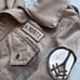 Y2K A. Kurtz Women's Cropped Military Utility Jacket, XS