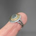 Vintage Sterling Mexican Disc Ring