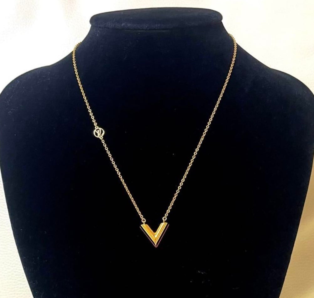 18K Real gold Necklace