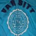 Vintage y2k rhinestones Mossimo Supply Co Blue Full Zip Hoodie Varsity