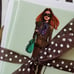 Henri Bendel Illustrator Izak Zenou City Bendel Girl Notecards and Envelope Set