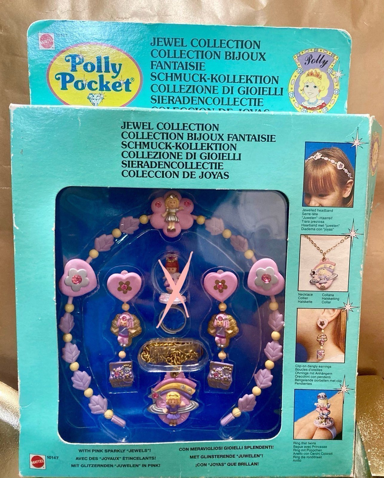 Vintage Polly Pocket Jewel Collection 1992 NEW! READ DESCRIPTION