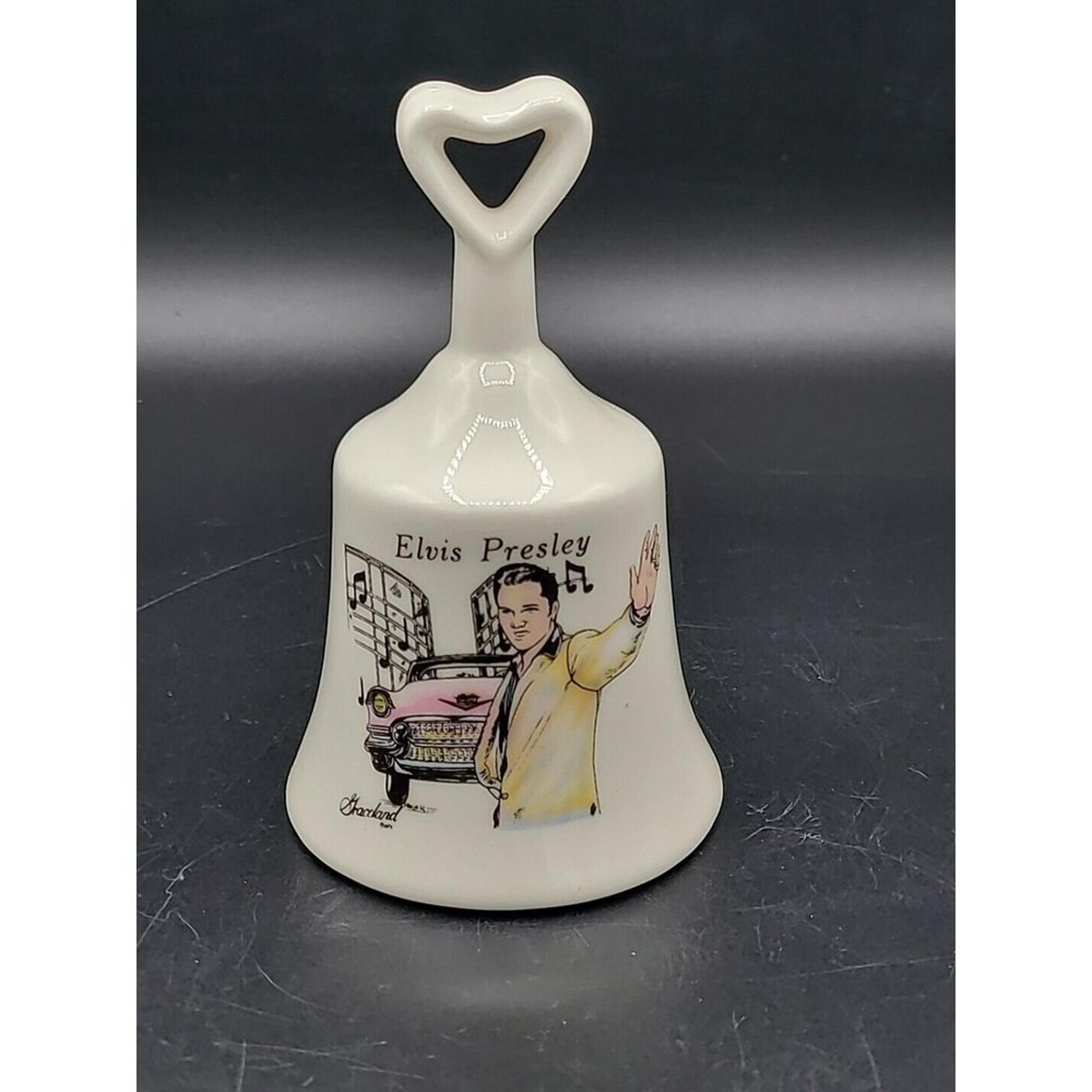 VTG Elvis Presley Graceland Bell With Heart