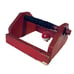 Vintage Ice Fishing Red Wood Box Reel Set Up