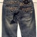 MISS ME MED WASH CROPPED CAPRI 27 x 25