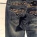 MISS ME MED WASH CROPPED CAPRI 27 x 25