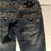 MISS ME MED WASH CROPPED CAPRI 27 x 25