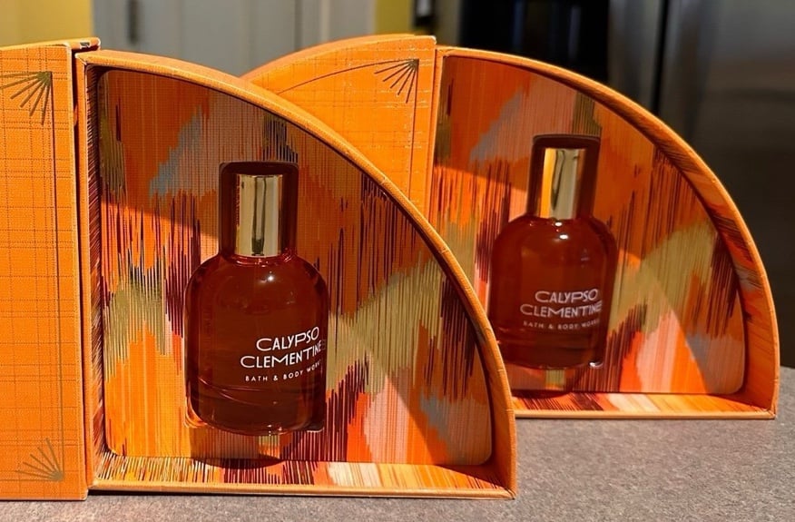 Two Bath & Body Works Calypso Clementine Eau De Parfum