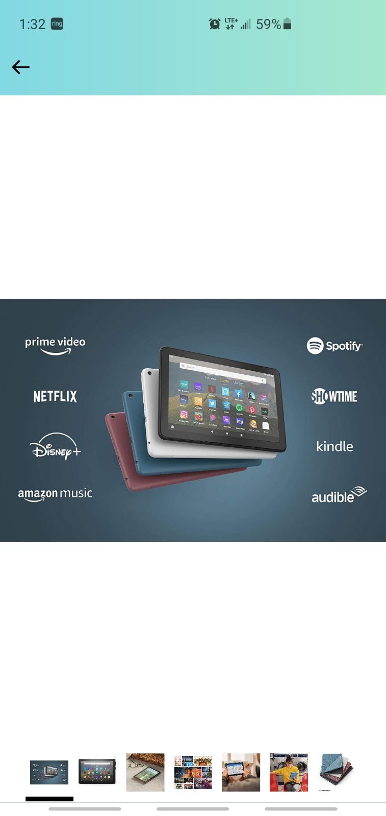 Fire HD 8 2020 Tablet