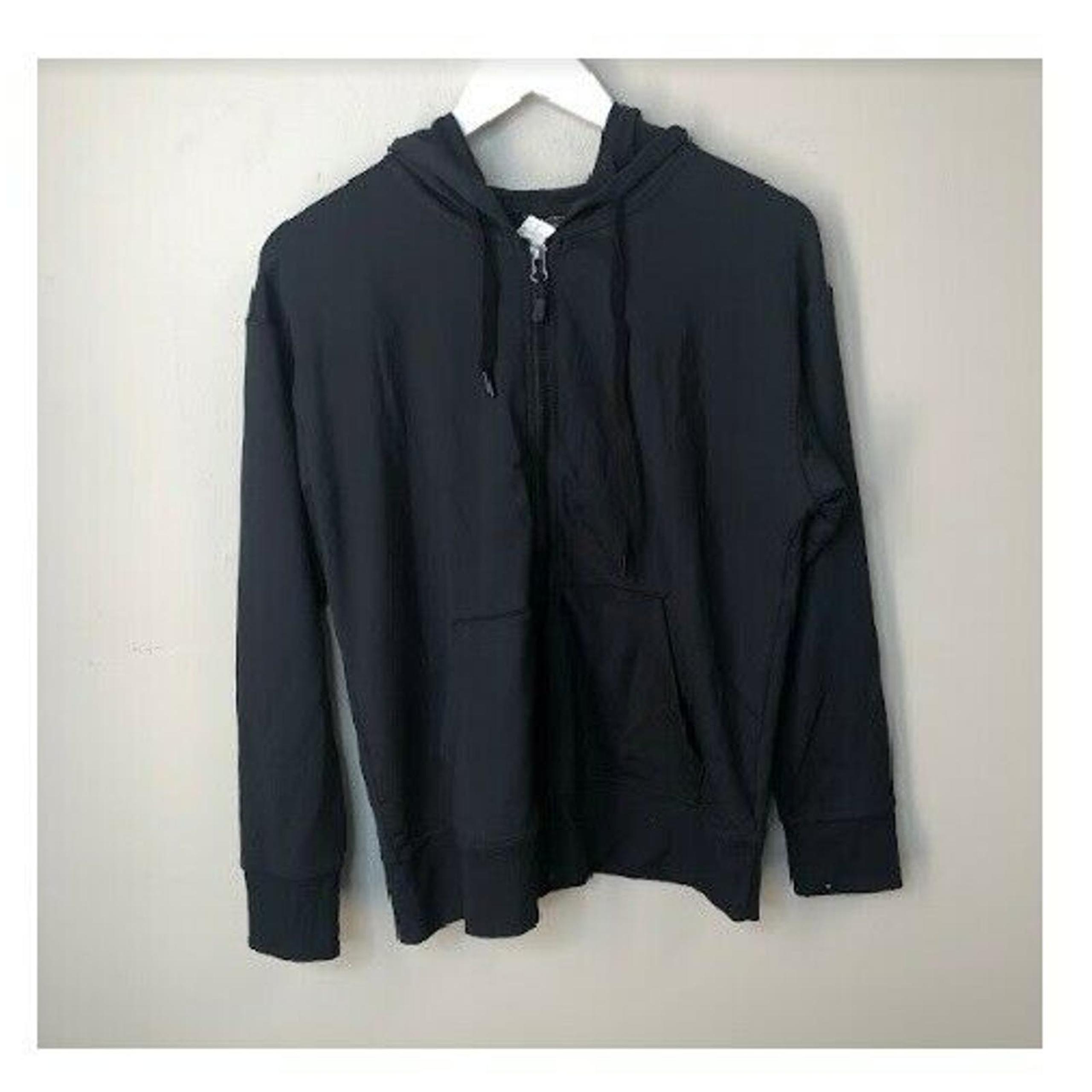 32 Degrees Women Long Sleeve Full-Zip Hoodie Sweatshirt Pullover Black S,$40 NWT