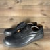 ecco seawalker mens size 47 shoes black leather comfort walking oxfords Pre ow