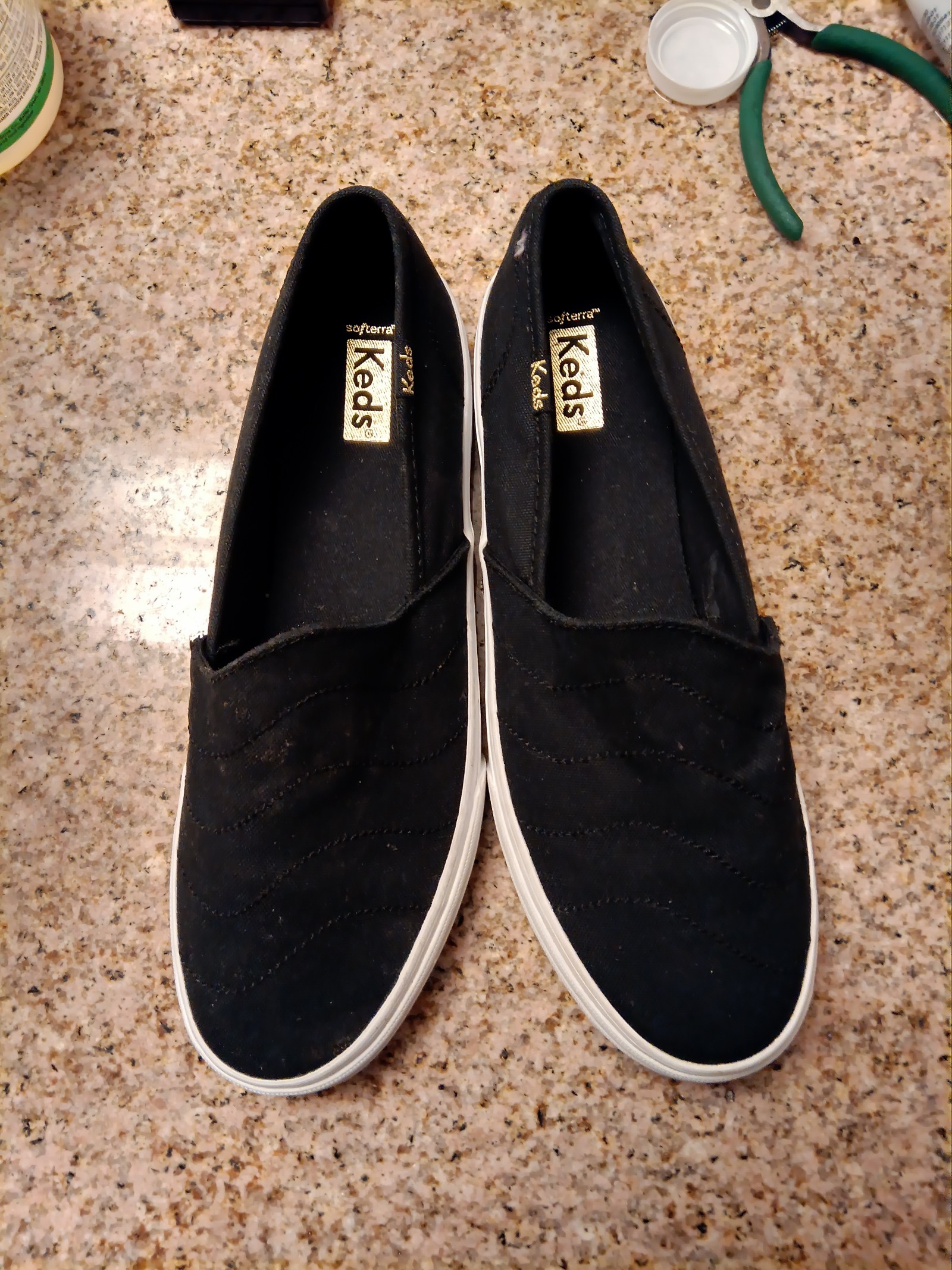 Keds women's double decker wave canvas sneakers