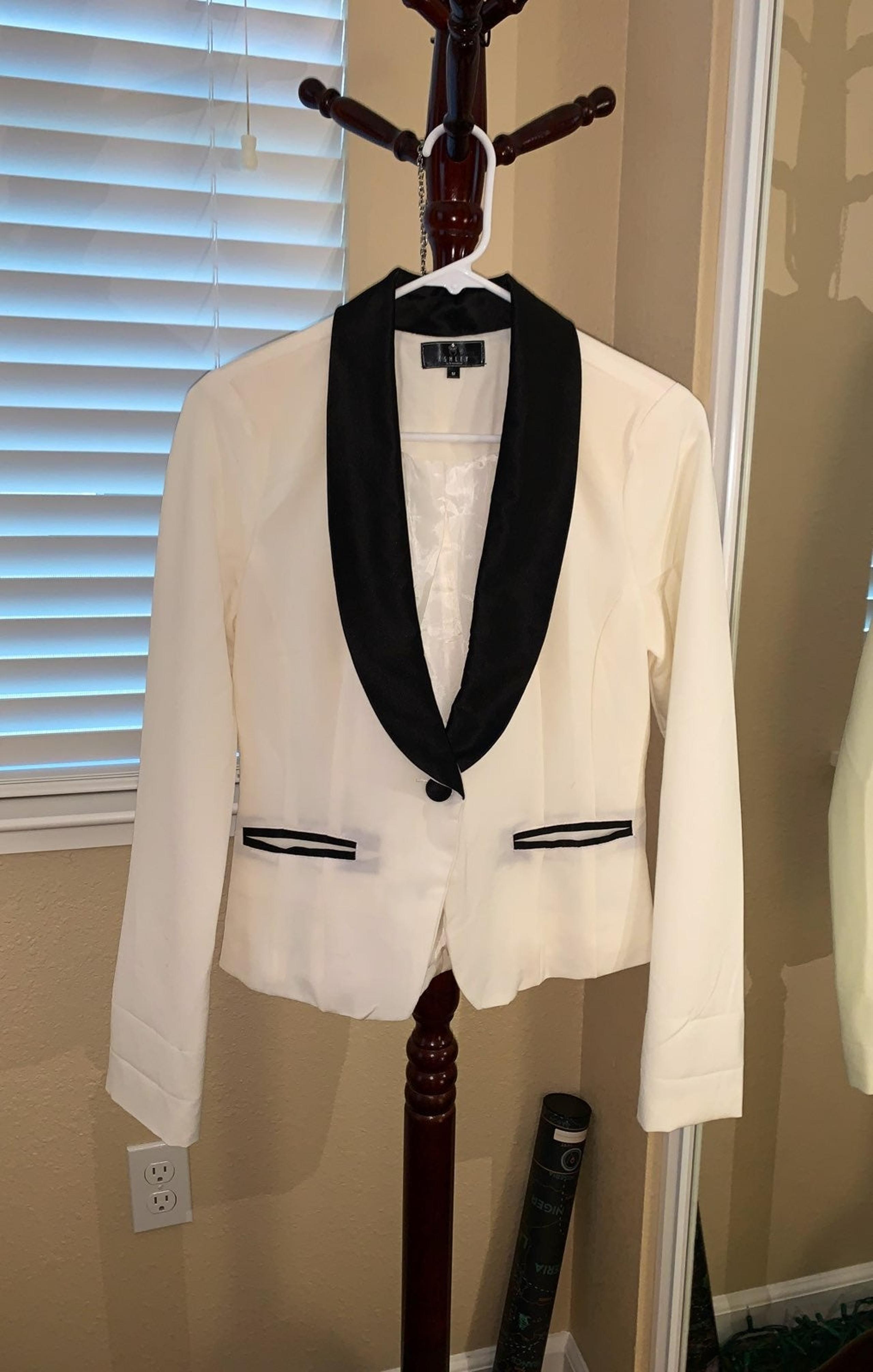 Ashley Black & White Blazer