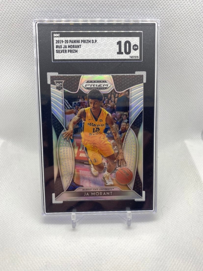 Ja Morant Prizm Silver SGC 10 Rookie
