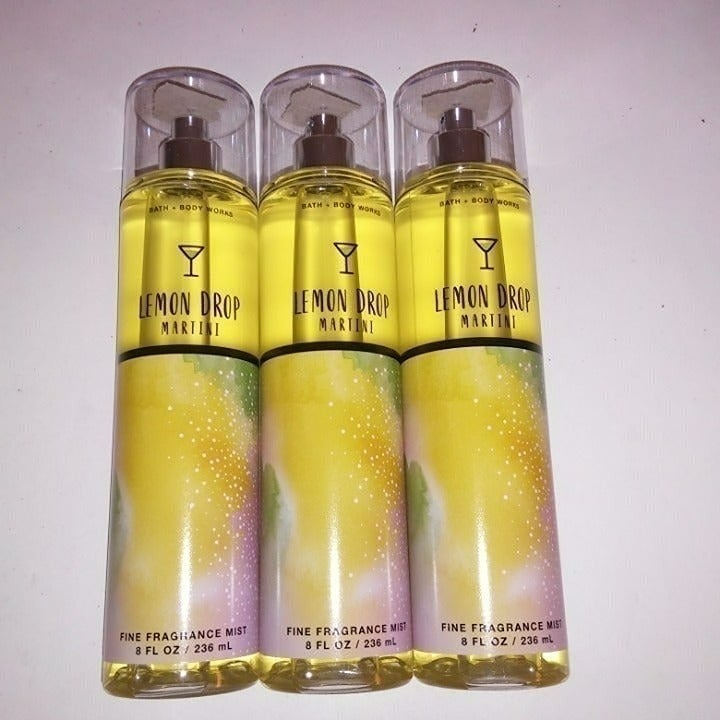 Set of 3 Bath and Body Works Body Spray