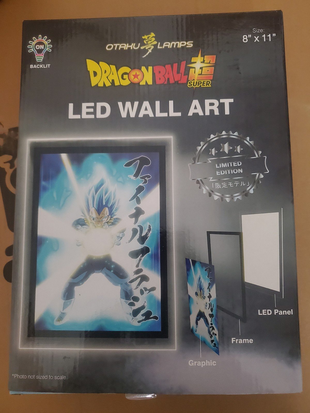 Dragon Ball Z Light Up Wall Art
