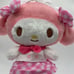 Sanrio My Melody GINGHAM Plush- NWOT