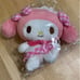 Sanrio My Melody GINGHAM Plush- NWOT