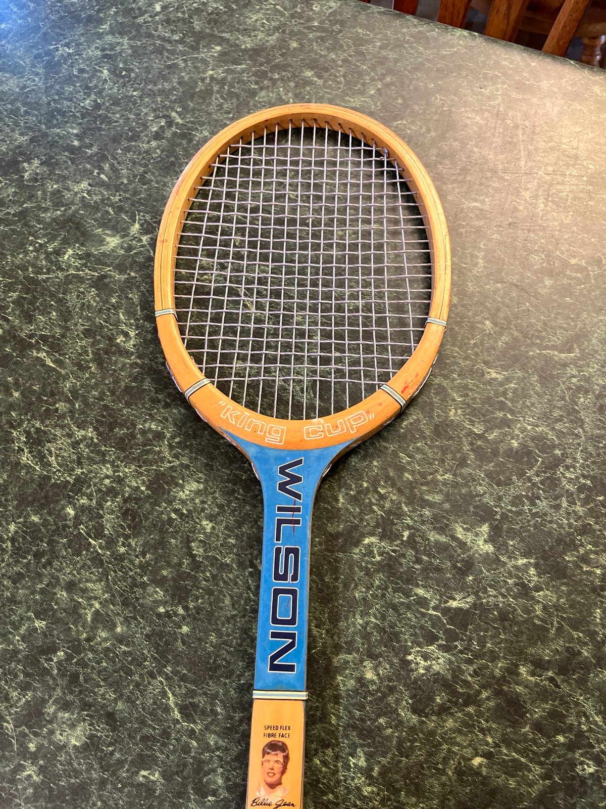 Vintage Wilson “King Cup” Tennis Racket