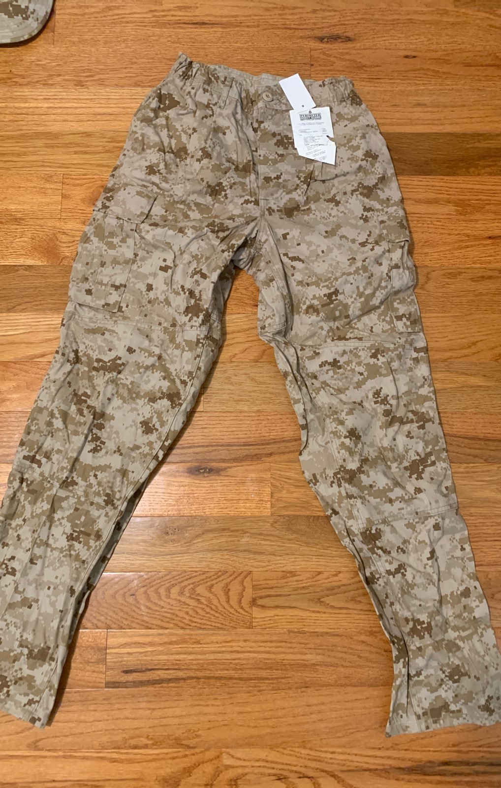 Small Reg Desert Trousers Cammy New