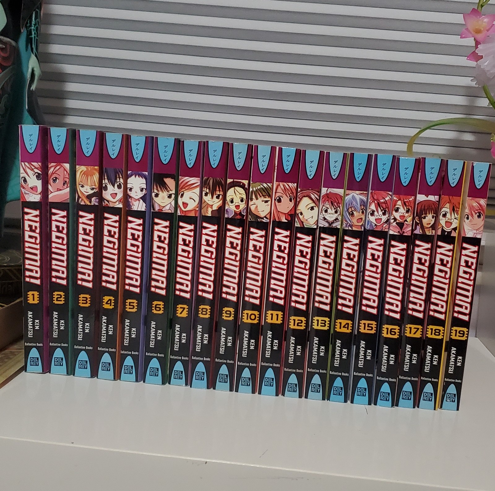 Negima: Magister Negi Magi Manga Set Vol 1-19