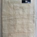 20 × 32 and 17 x 24 Organic Cotton Bath Mat Rug Set