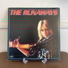 The Runaways - Self Titled 12” First Issue White Label PROMO Japan Import