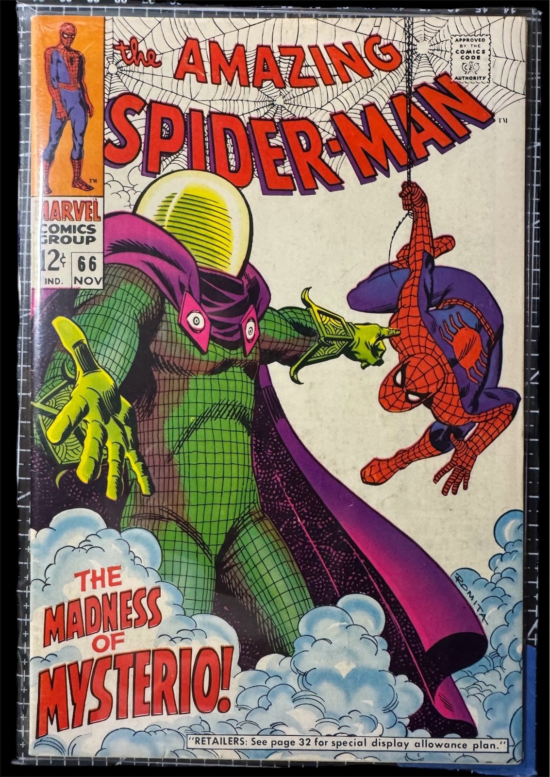Amazing Spider-Man #66 - Mysterio - 1968