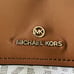 MICHAEL KORS Jet Set Charm Vanilla Luggage Small Phone Crossbody Bag