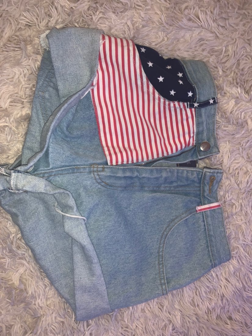 high waisted shorts