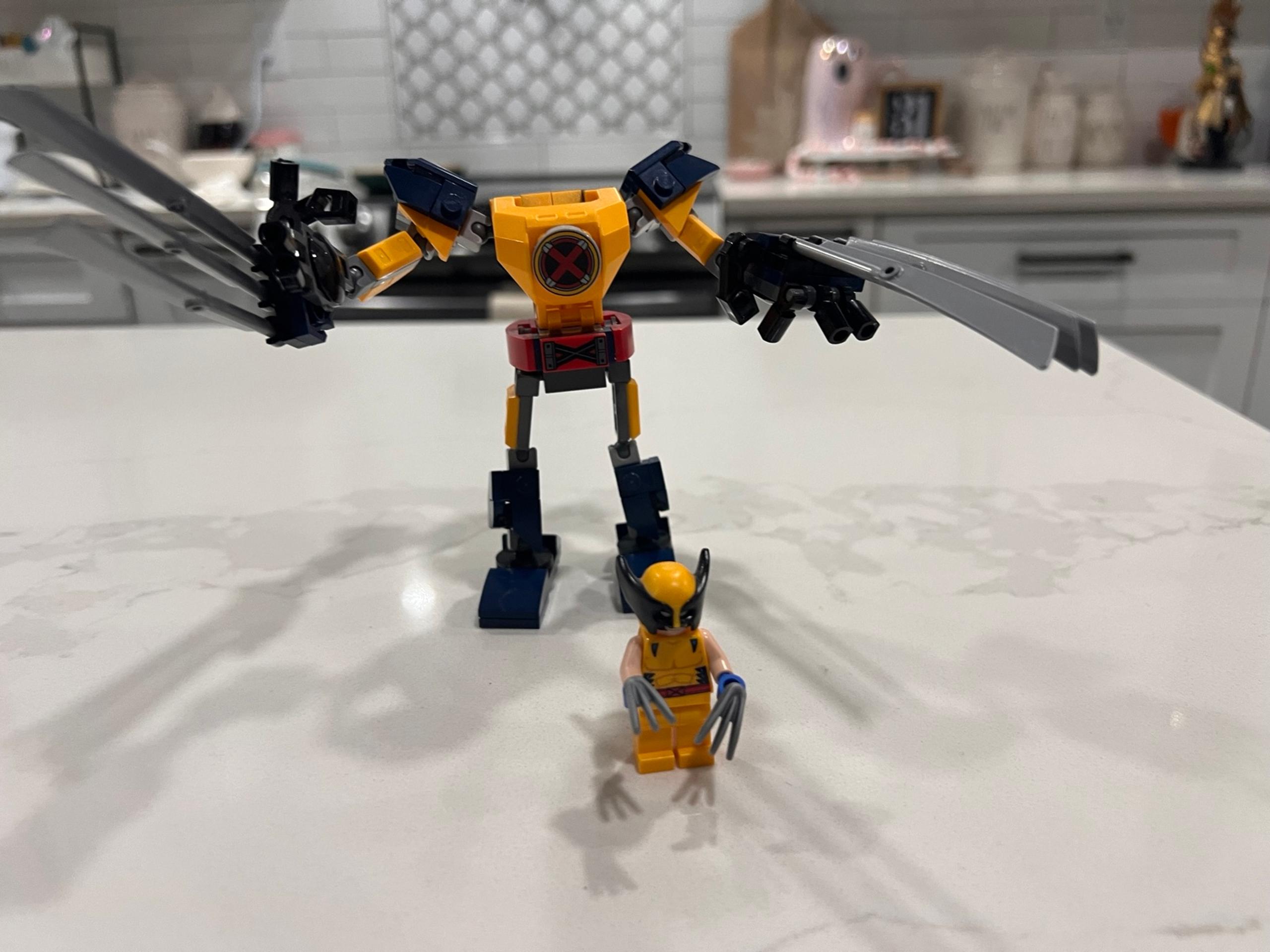 Lego Marvel Wolverine Mech Armor 76202 100% Complete