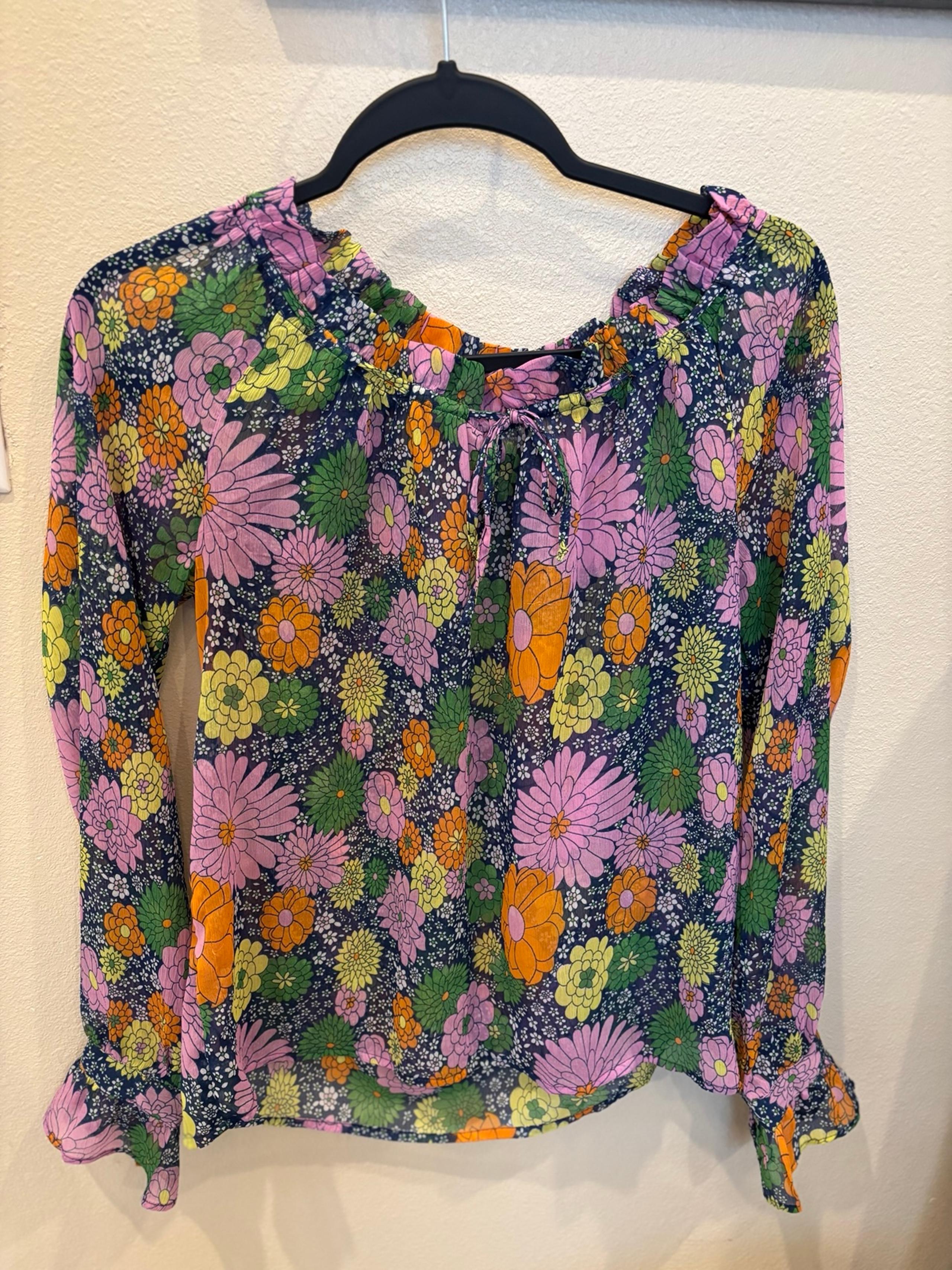 ModCloth floral blouse