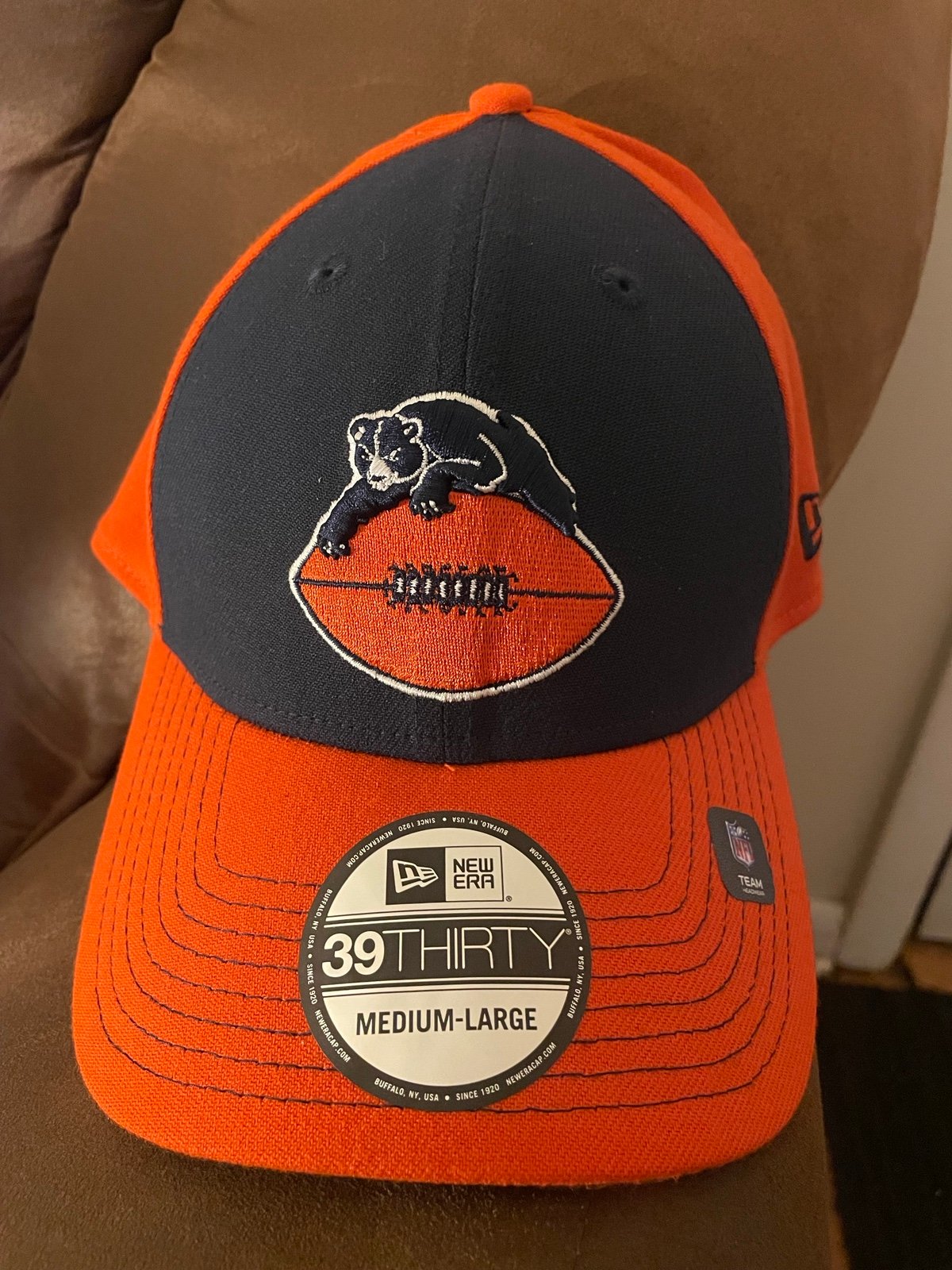 Chicago Bears new era NFL retro flexfit hat ML