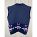 Vintage 1990s Sweater Loft Patriotic Teddy Bear Granny Teacher Sweater Vest M