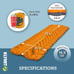 Klymit Insulated Static V Lite Inflatable Sleeping Pad