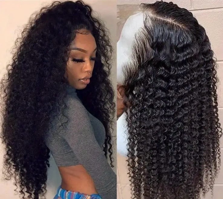24 Inch human hair wig
