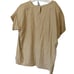 Women’s Vintage George Georgiou Tan 3 Piece Set Blazer, Skirt, Top Silk Size 10