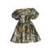 Lilly Pulitzer NWT Priyanka Dress Gold Peony Parade Brocade Women's 8