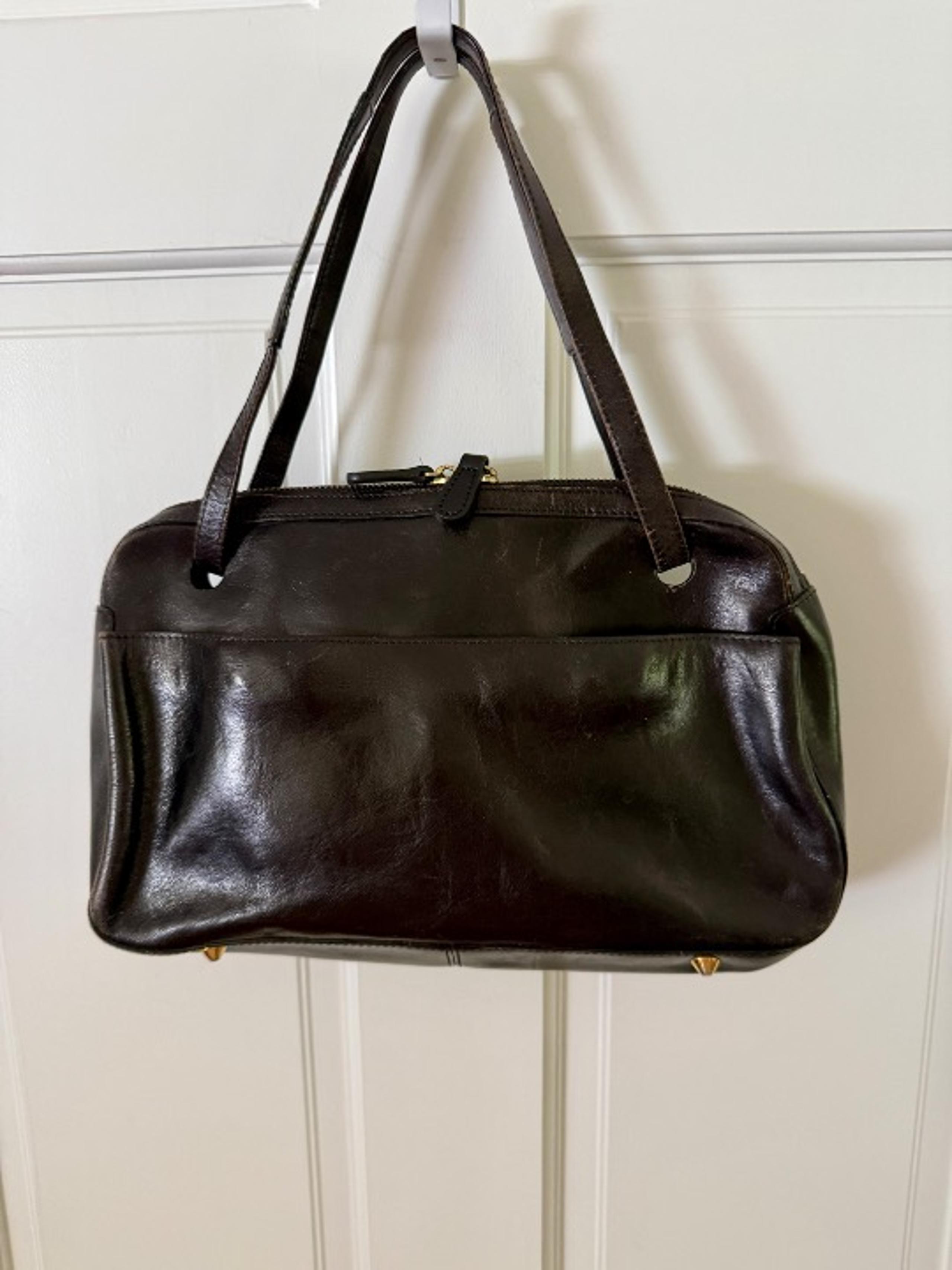 Barney's New York Classic Black Handbag