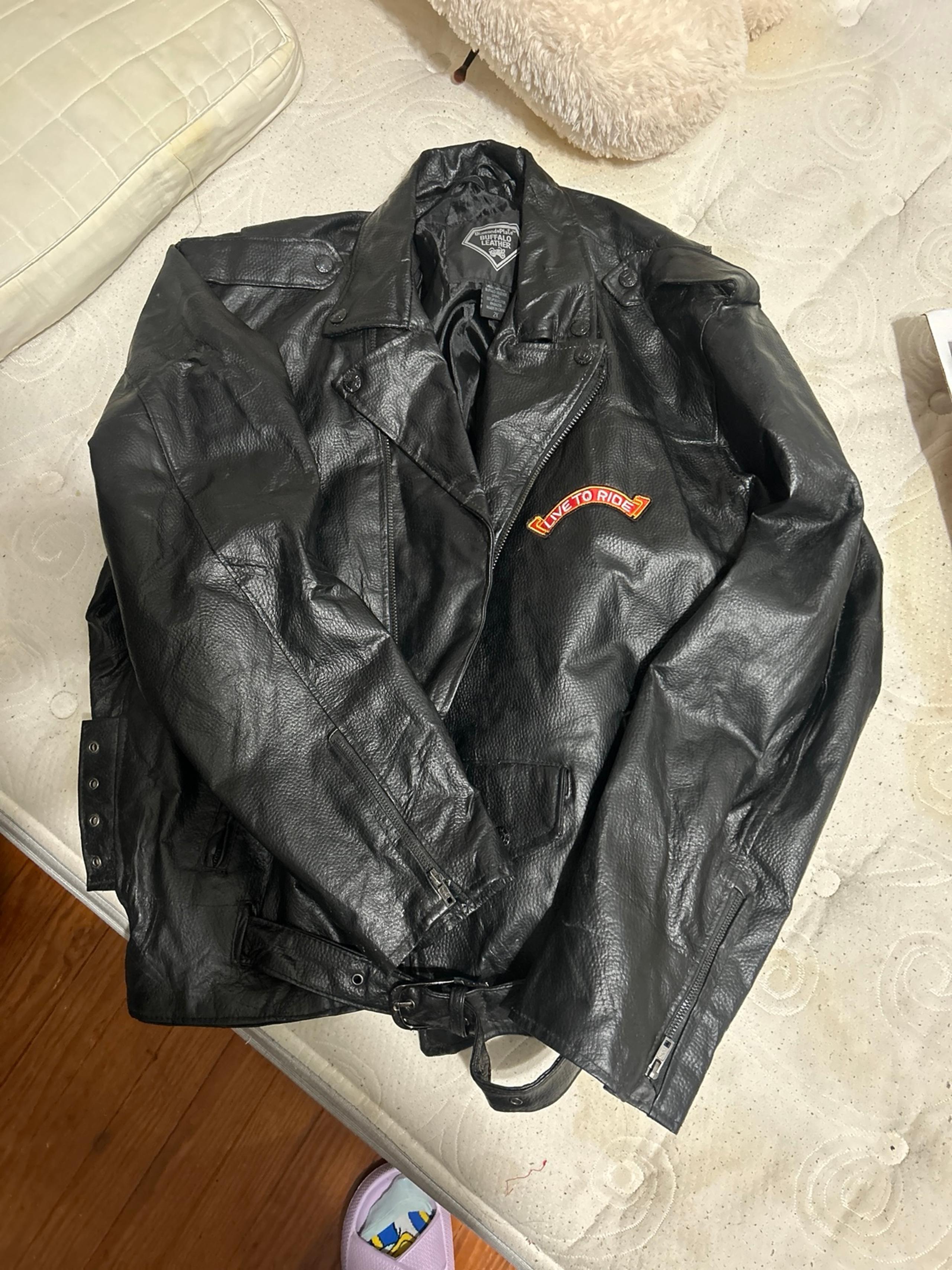 Men’s leather jacket, Harley size 2 XL