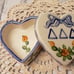 Vtg. ΔΔΔ Heart Sorority Jewelry Box - 4