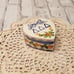Vtg. ΔΔΔ Heart Sorority Jewelry Box - 4