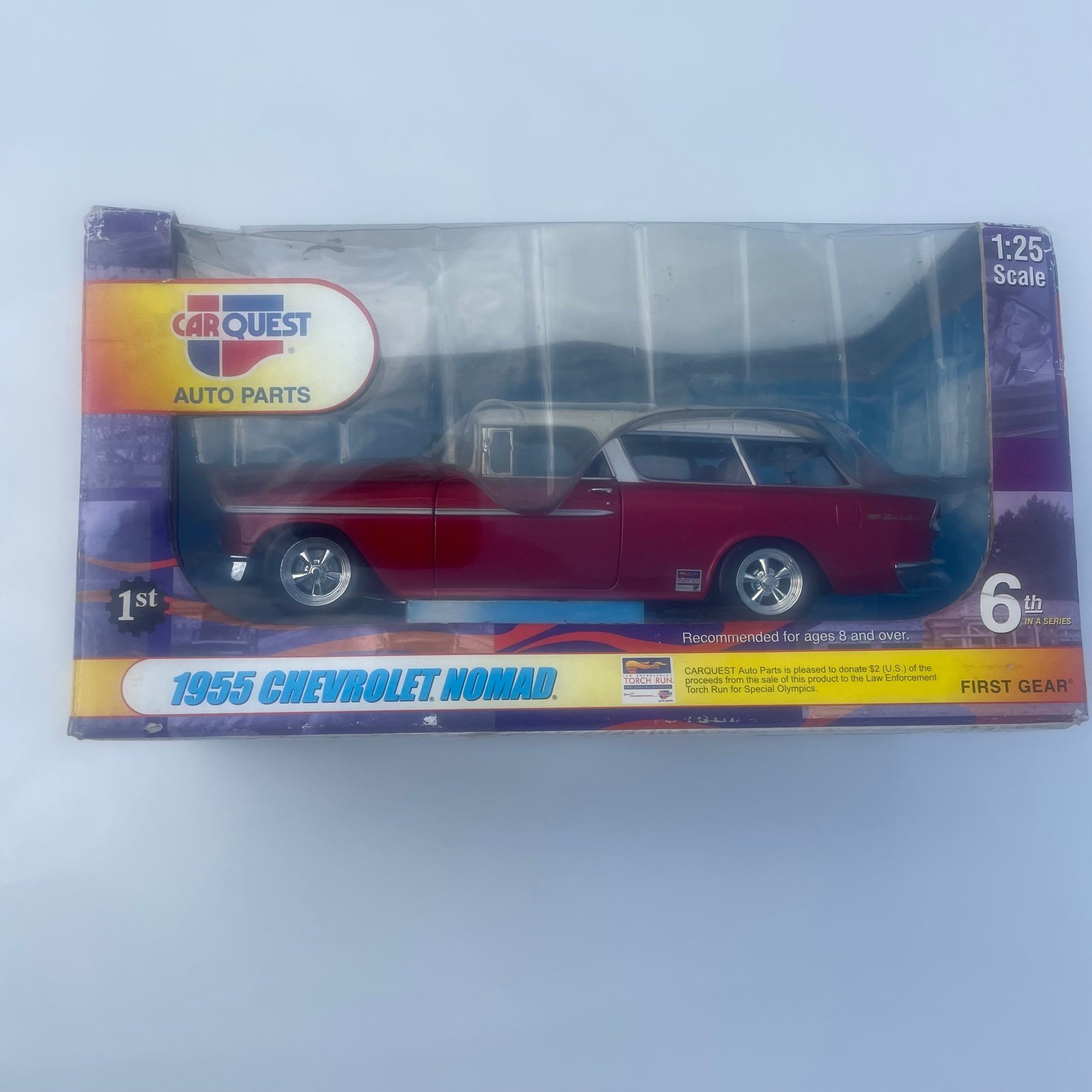 VINTAGE CARQUEST AUTO PARTS 1st IN A SERIES 1955 CHEVROLET. NOMAD.