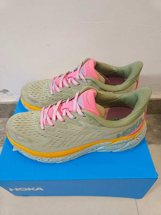 Hoka One Free People Clifton 8，women shoes 7.5B=EU39=Women's7.5