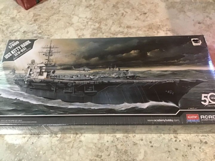 2019 Academy New MIB USS Kitty Hawk Aircraft Carrier