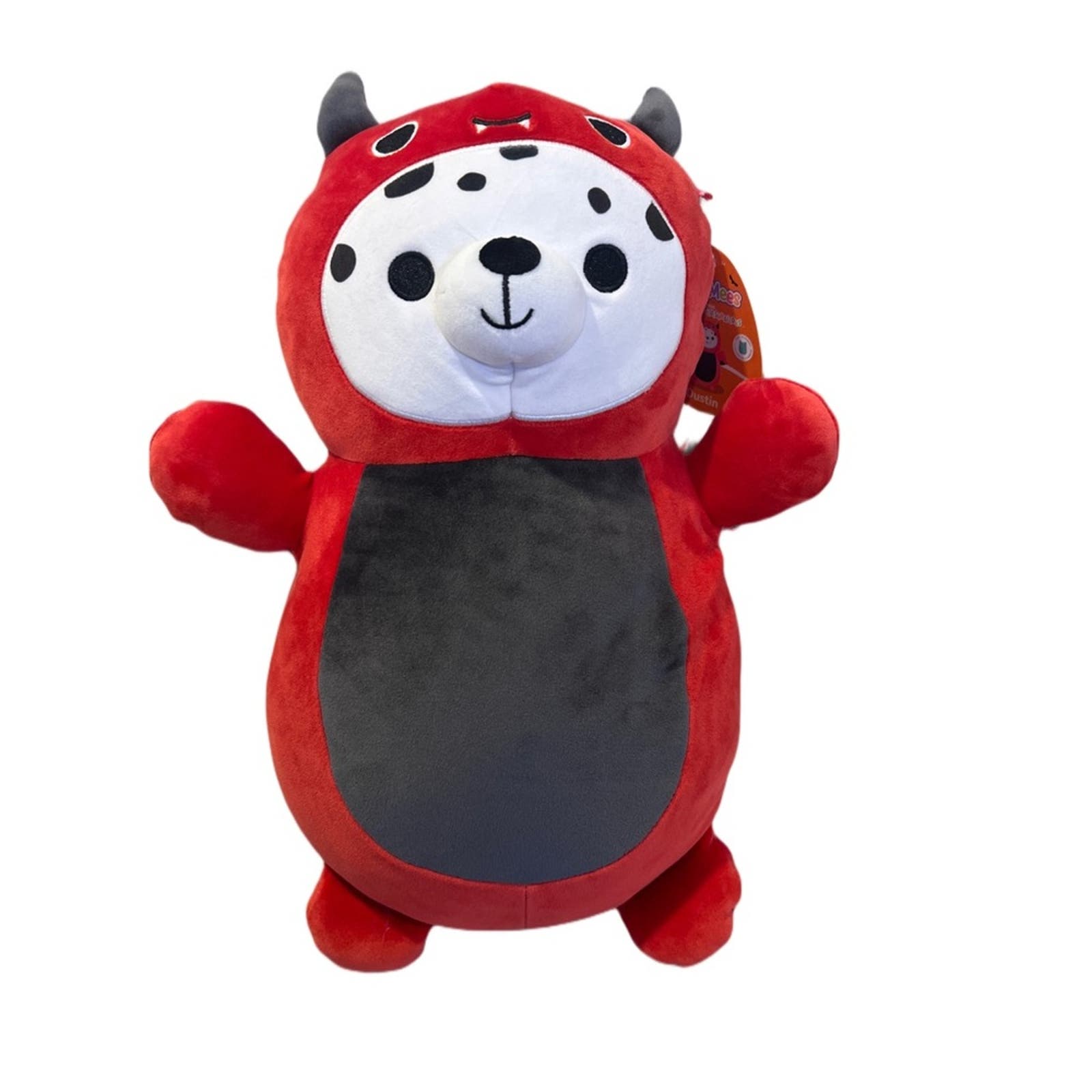 Halloween 2023 Hugmee Dustin The Dalmatian in Devil Costume Squishmallow