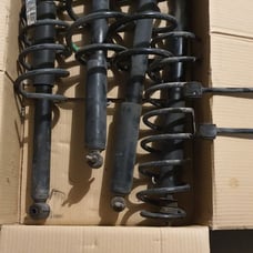 Jeep JK stock shocks and springs