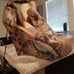 Rare Jeffrey Campbell snakeskin platforms
